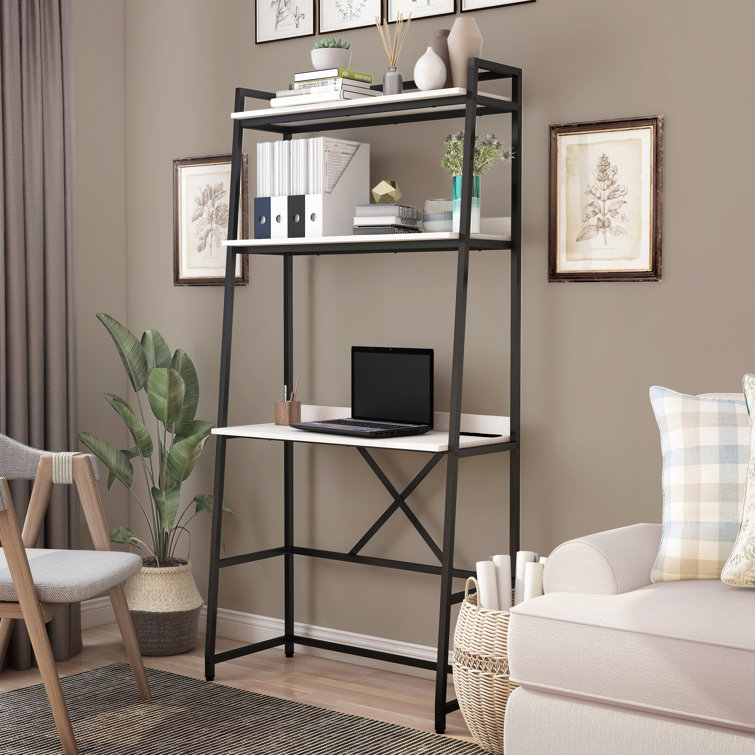 17 Stories Rechae Leaning/Ladder Desk Wayfair